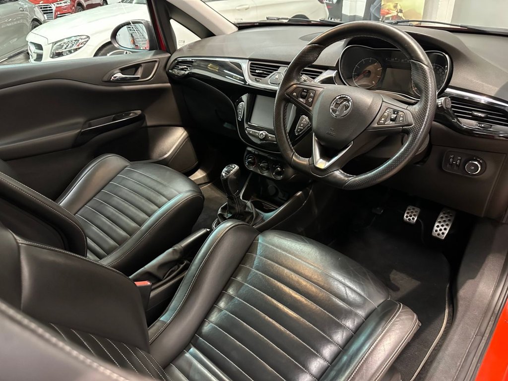 USED 2019 19 VAUXHALL CORSA 1.4i Turbo ecoTEC GSi Hatchback 3dr Petrol Manual Euro 6 (s/s) (150 ps) SERVICE HISTORY-CARPLAY-BUCKET SEAT