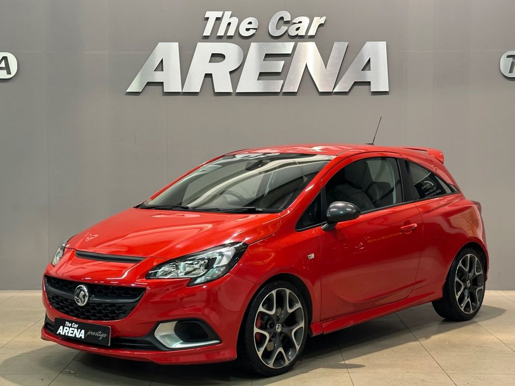 USED 2019 19 VAUXHALL CORSA 1.4i Turbo ecoTEC GSi Hatchback 3dr Petrol Manual Euro 6 (s/s) (150 ps) SERVICE HISTORY-CARPLAY-BUCKET SEAT