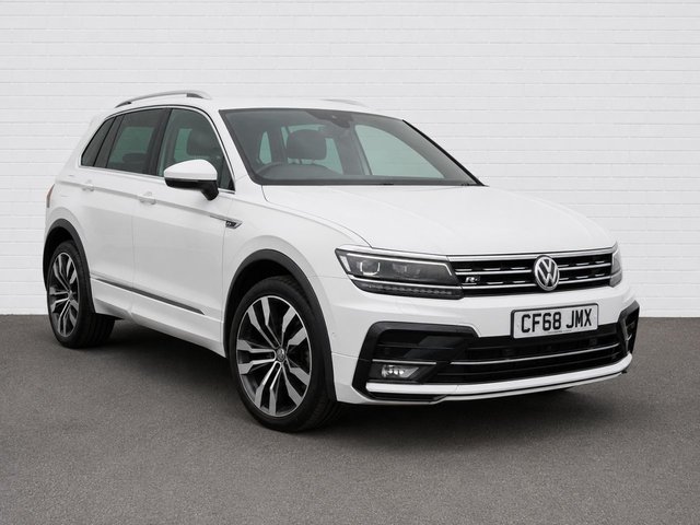 View our Volkswagen Tiguan 2.0 TDI R-Line SUV 5dr Diesel DSG 4Motion Euro 6 (s/s) (150 ps)