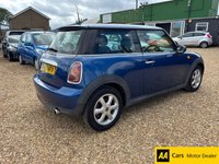 USED 2007 07 MINI HATCH 1.4 One Hatchback 3dr Petrol Manual Euro 4 (95 ps) ABS AND AIR CON