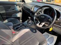USED 2012 12 KIA SPORTAGE 2.0 CRDi KX-3 SUV 5dr Diesel Auto AWD Euro 5 (134 bhp) ONLY 57K! 2 KEYS, LOVELY SPEC!