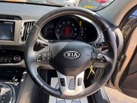 USED 2012 12 KIA SPORTAGE 2.0 CRDi KX-3 SUV 5dr Diesel Auto AWD Euro 5 (134 bhp) ONLY 57K! 2 KEYS, LOVELY SPEC!