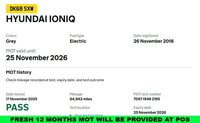 USED 2018 68 HYUNDAI IONIQ 28kWh Premium Hatchback 5dr Electric Auto (120 ps) Full Service History  |  Only 2 Owners From Brand New  |  Set of 2 Keys