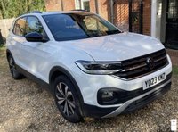 USED 2023 23 VOLKSWAGEN T-CROSS 1.0 TSI Black Edition SUV 5dr Petrol Manual Euro 6 (s/s) (110 ps) 