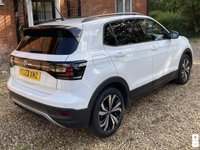 USED 2023 23 VOLKSWAGEN T-CROSS 1.0 TSI Black Edition SUV 5dr Petrol Manual Euro 6 (s/s) (110 ps) 