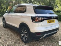 USED 2023 23 VOLKSWAGEN T-CROSS 1.0 TSI Black Edition SUV 5dr Petrol Manual Euro 6 (s/s) (110 ps) 