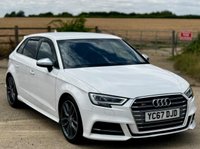 USED 2017 67 AUDI S3 2.0 TFSI Sportback S Tronic quattro Euro 6 (s/s) 5dr FULL DRIVETRAIN SERVICE DONE