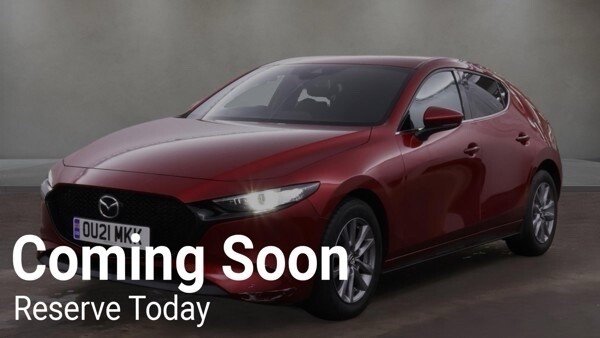 USED 2021 21 MAZDA MAZDA3 2.0 SKYACTIV-X MHEV Sport Hatchback 5dr Petrol Manual Euro 6 (s/s) (180 ps) &pound;ZERO DEPOSIT FINANCE