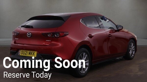USED 2021 21 MAZDA MAZDA3 2.0 SKYACTIV-X MHEV Sport Hatchback 5dr Petrol Manual Euro 6 (s/s) (180 ps) &pound;ZERO DEPOSIT FINANCE