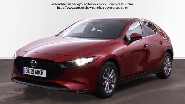 USED 2021 21 MAZDA MAZDA3 2.0 SKYACTIV-X MHEV Sport Hatchback 5dr Petrol Manual Euro 6 (s/s) (180 ps) &pound;ZERO DEPOSIT FINANCE