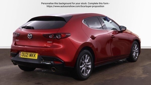 USED 2021 21 MAZDA MAZDA3 2.0 SKYACTIV-X MHEV Sport Hatchback 5dr Petrol Manual Euro 6 (s/s) (180 ps) &pound;ZERO DEPOSIT FINANCE