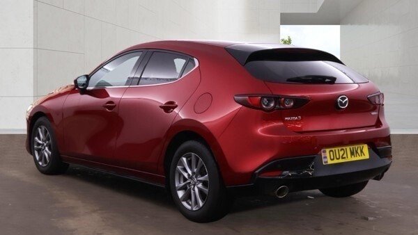 USED 2021 21 MAZDA MAZDA3 2.0 SKYACTIV-X MHEV Sport Hatchback 5dr Petrol Manual Euro 6 (s/s) (180 ps) &pound;ZERO DEPOSIT FINANCE