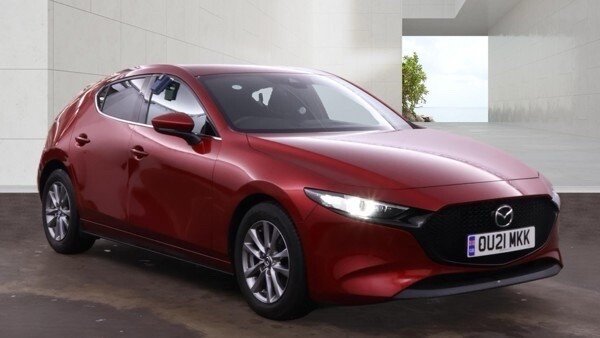 USED 2021 21 MAZDA MAZDA3 2.0 SKYACTIV-X MHEV Sport Hatchback 5dr Petrol Manual Euro 6 (s/s) (180 ps) &pound;ZERO DEPOSIT FINANCE