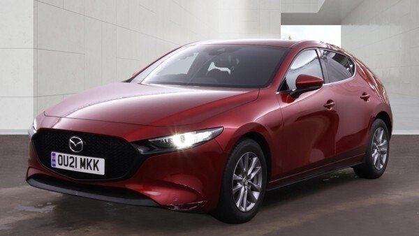 USED 2021 21 MAZDA MAZDA3 2.0 SKYACTIV-X MHEV Sport Hatchback 5dr Petrol Manual Euro 6 (s/s) (180 ps) &pound;ZERO DEPOSIT FINANCE