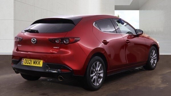 USED 2021 21 MAZDA MAZDA3 2.0 SKYACTIV-X MHEV Sport Hatchback 5dr Petrol Manual Euro 6 (s/s) (180 ps) &pound;ZERO DEPOSIT FINANCE