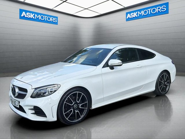 2018 68 MERCEDES-BENZ C CLASS 1.5 C200 MHEV AMG Line (Premium) Coupe 2dr Petrol G-Tronic+ Euro 6 (s/s) (198 ps) 