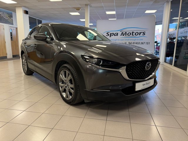 View our Mazda CX-30 2.0 SKYACTIV-X MHEV GT Sport Tech SUV 5dr Petrol Manual 4WD Euro 6 (s/s) (180 ps)