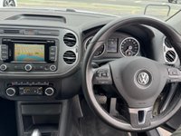 USED 2015 15 VOLKSWAGEN TIGUAN 2.0 TDI BlueMotion Tech Match SUV 5dr Diesel DSG 4WD Euro 5 (s/s) (140 ps) AUTO 4X4 -- FULL SERVICE HISTORY -- CAMBELT CHANGED -- SAT NAV -- PARKING SENSORS
