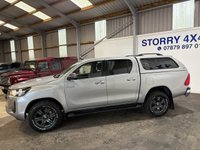 USED 2021 21 TOYOTA HILUX 2.4 D-4D Icon Pickup Double Cab 4dr Diesel Auto 4WD Euro 6 (s/s) (150 ps) CANOPY+BFG TYRES+TOW BAR