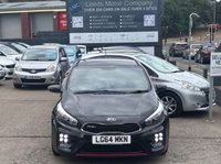 USED 2014 64 KIA PROCEED 1.6 T-GDi GT Tech Hatchback 3dr Petrol Manual Euro 5 (201 bhp) LOW MILES + 1/2 HEATED LEATHER + AC + SAT NAV + SENSORS + HD CAMERA