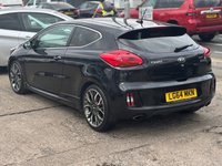 USED 2014 64 KIA PROCEED 1.6 T-GDi GT Tech Hatchback 3dr Petrol Manual Euro 5 (201 bhp) LOW MILES + 1/2 HEATED LEATHER + AC + SAT NAV + SENSORS + HD CAMERA
