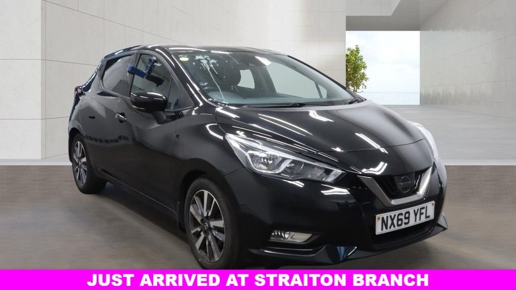 Black 2019 Nissan Micra Hatchback Front-wheel drive Manual