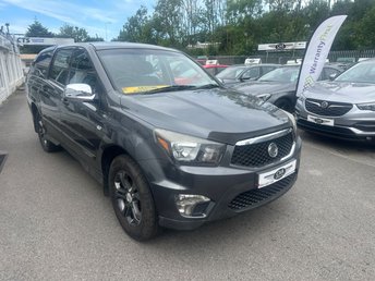 2014 SSANGYONG KORANDO SPORTS 2.0D EXT Pickup Double Cab 4dr Diesel Auto 4WD Euro 5 (155 ps) &pound;6995.00