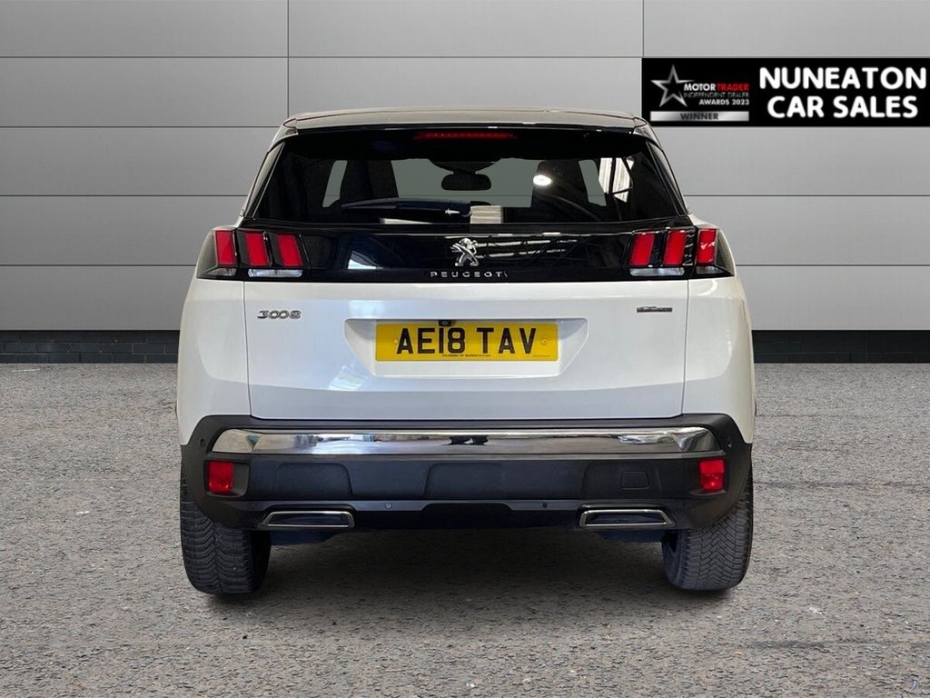 USED 2018 18 PEUGEOT 3008 1.2 PureTech GT Line SUV 5dr Petrol Manual Euro 6 (s/s) (130 ps) APPLE CAR PLAY AND ANDROID AUTO