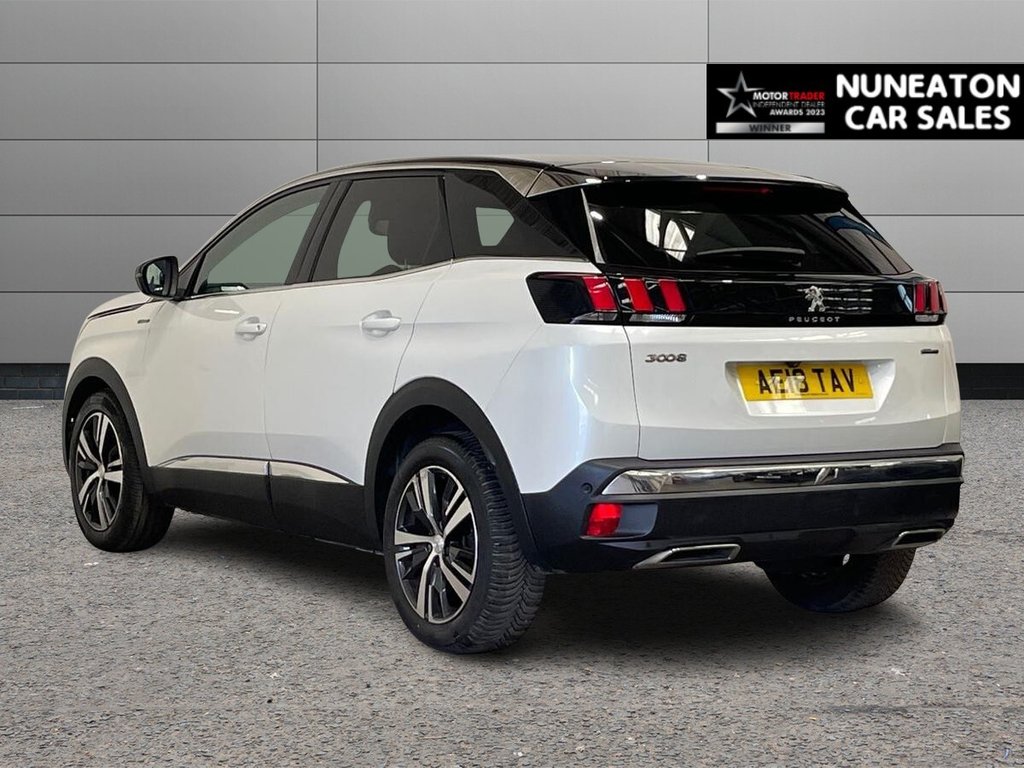 USED 2018 18 PEUGEOT 3008 1.2 PureTech GT Line SUV 5dr Petrol Manual Euro 6 (s/s) (130 ps) APPLE CAR PLAY AND ANDROID AUTO
