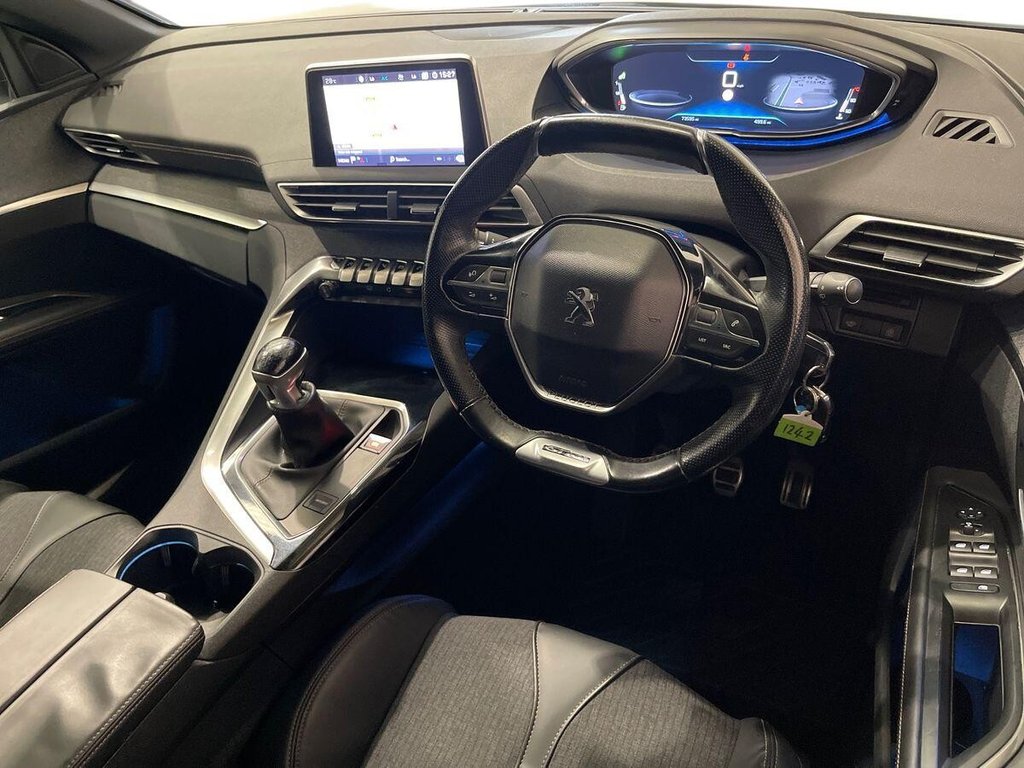 USED 2018 18 PEUGEOT 3008 1.2 PureTech GT Line SUV 5dr Petrol Manual Euro 6 (s/s) (130 ps) APPLE CAR PLAY AND ANDROID AUTO