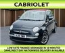 USED 2014 14 FIAT 500C 1.2 Lounge Convertible 2dr Petrol Manual Euro 6 (s/s) (69 bhp) &amp;pound;35 ROAD TAX+++
