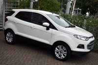 USED 2015 65 FORD ECOSPORT 1.5 ZETEC AUTO 5 DOOR 110 BHP Heated Front Seats / Rear Parking