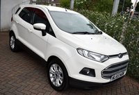 USED 2015 65 FORD ECOSPORT 1.5 ZETEC AUTO 5 DOOR 110 BHP Heated Front Seats / Rear Parking