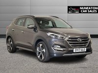 USED 2017 17 HYUNDAI TUCSON 2.0 CRDi Premium SE SUV 5dr Diesel Manual 4WD Euro 6 (136 ps) full cream leather interior