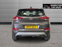 USED 2017 17 HYUNDAI TUCSON 2.0 CRDi Premium SE SUV 5dr Diesel Manual 4WD Euro 6 (136 ps) full cream leather interior