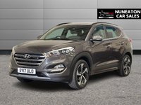 USED 2017 17 HYUNDAI TUCSON 2.0 CRDi Premium SE SUV 5dr Diesel Manual 4WD Euro 6 (136 ps) full cream leather interior