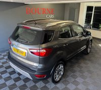 USED 2018 18 FORD ECOSPORT 1.0T EcoBoost Titanium SUV 5dr Petrol Manual Euro 6 (s/s) (125 ps) SERVICE RECORDS - SAT NAV - PARKING CAM - APPLE CARPLAY-ANDROID AUTO - CRUISE CONTROL - DAB RADIO