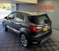 USED 2018 18 FORD ECOSPORT 1.0T EcoBoost Titanium SUV 5dr Petrol Manual Euro 6 (s/s) (125 ps) SERVICE RECORDS - SAT NAV - PARKING CAM - APPLE CARPLAY-ANDROID AUTO - CRUISE CONTROL - DAB RADIO
