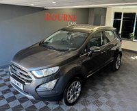 USED 2018 18 FORD ECOSPORT 1.0T EcoBoost Titanium SUV 5dr Petrol Manual Euro 6 (s/s) (125 ps) SERVICE RECORDS - SAT NAV - PARKING CAM - APPLE CARPLAY-ANDROID AUTO - CRUISE CONTROL - DAB RADIO
