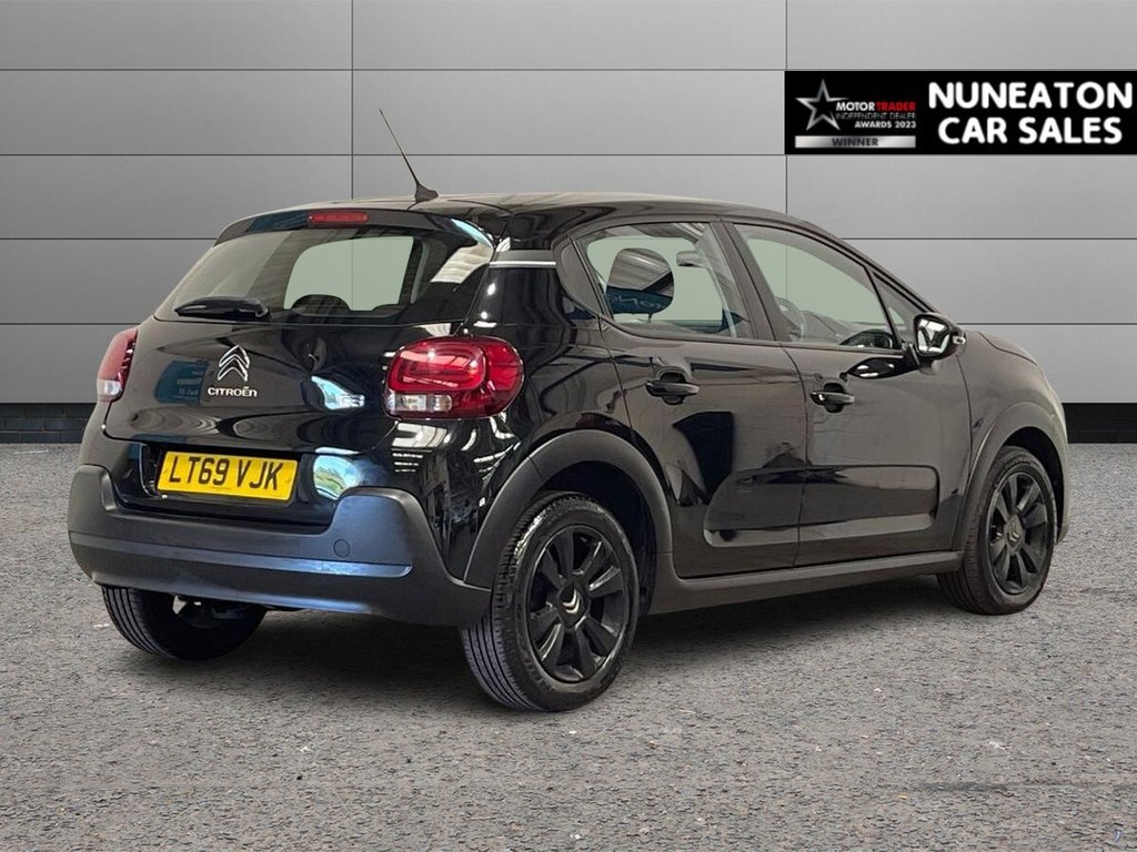 USED 2019 69 CITROEN C3 1.2 PureTech Feel Hatchback 5dr Petrol Manual Euro 6 (s/s) (83 ps) 