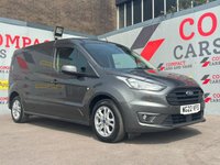 USED 2022 22 FORD TRANSIT CONNECT 1.5 250 EcoBlue Limited Panel Van 5dr Diesel Manual L2 Euro 6 (s/s) (120 ps) PARKING CAMERA, SAT NAV, HEATED SEAT!!!