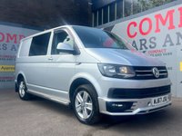 USED 2017 67 VOLKSWAGEN TRANSPORTER 2.0 BiTDI T30 BlueMotion Tech Highline Panel Van 5dr Diesel DSG FWD SWB Euro 6 (s/s) (204 ps) AUTO, NO VAT!!!
