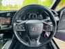 USED 2017 67 HONDA CIVIC 1.5 VTEC Turbo Sport Hatchback 5dr Petrol CVT Euro 6 (s/s) (182 ps) LOW MILES+SAT NAV+CAMERA+ULEZ