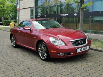 2005 LEXUS SC 4.3 430 Convertible 2dr Petrol Automatic (287 g/km, 282 bhp) &pound;9997.00