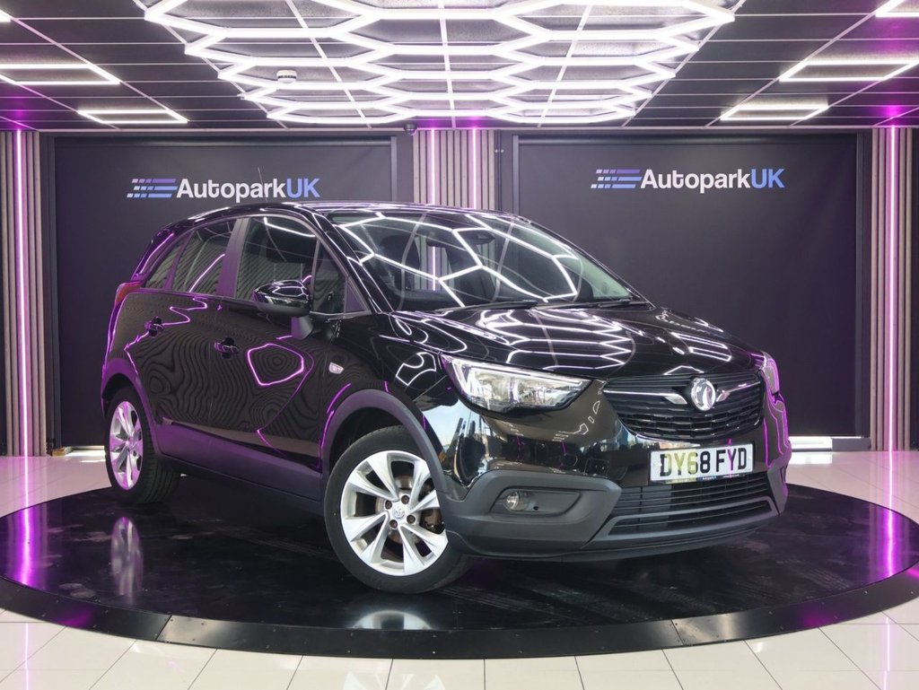 Black 2018 Vauxhall Crossland X Estate Front-wheel drive Manual