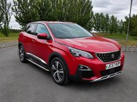 USED 2017 57 PEUGEOT 3008 1.6 BlueHDi Allure SUV 5dr Diesel EAT Euro 6 (s/s) (120 ps) 