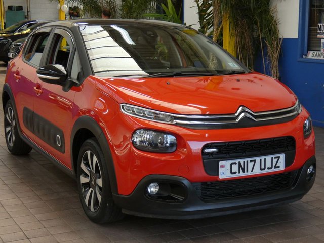 2017 17 Citroen C3 1.2 PureTech Feel Hatchback 5dr Petrol Manual Euro 6 (s/s) (110 ps)