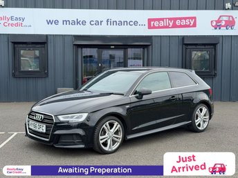 2016 AUDI A3 2.0 TDI S line Hatchback 3dr Diesel Manual Euro 6 (s/s) (150 ps) &pound;10999.00