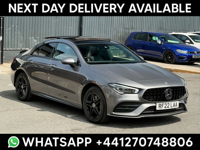 View our Mercedes-Benz Cla 1.3 CLA250e 15.6kWh AMG Line (Premium Plus) Coupe 4dr Petrol Plug-in Hybrid 8G-DCT Euro 6 (s/s) (218 ps)