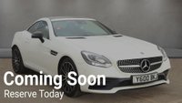 USED 2018 18 MERCEDES-BENZ SLC 2.0 SLC200 AMG Line Convertible 2dr Petrol G-Tronic Euro 6 (s/s) (184 ps) NIGHT PACK / PARKING SENSORS